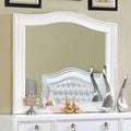 Ariston Mirror White, Silver, & Black - Winder Mattress & Furniture
