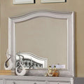Ariston Mirror White, Silver, & Black - Winder Mattress & Furniture