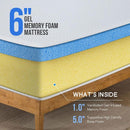 Artemisia 6" Full Memory Foam Mattress - Winder Mattress & Furniture