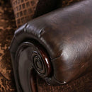 ELPIS Brown/Espresso Sofa - Winder Mattress & Furniture