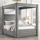 Etherea Bed Gray & Black - Winder Mattress & Furniture