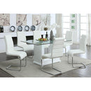 Eva 7 Pc Dining Table Set