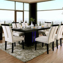 Evangeline Black/Beige Dining Table - Winder Mattress & Furniture