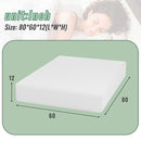 Coreopsis 12" Queen Memory Foam Wave Comfort