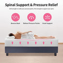 Forsythia 12" Twin Green Tea Gel Memory Foam