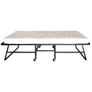 Framos Rollaway Bed w/ Polyfiber Mattress 48" Wide - Winder Mattress & Furniture