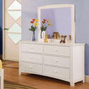 Corry White Mirror - Winder Mattress & Furniture