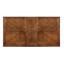 HARRISBURG Vintage White/Dark Oak Dining Table w/ 18" Butterfly Leaf - Winder Mattress & Furniture