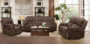 HENRICUS Loveseat, Dark Brown - Winder Mattress & Furniture