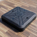 Nuti 10 Ft Round Umbrella w/ LED Light + 37" Large Base - Winder Mattress & Furniture