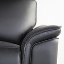 Bienne Recliner Chair White & Black - Winder Mattress & Furniture