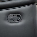 Bienne Recliner Chair White & Black - Winder Mattress & Furniture