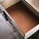 Berenice Espresso Night Stand White, Gray, & Espresso - Winder Mattress & Furniture