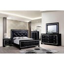 BELLANOVA Black Night Stand - Winder Mattress & Furniture