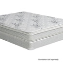 JALEN White 9" Euro Top Mattress, Full