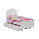 OLIVIA White Full & Twin Bed - Winder Mattress & Furniture