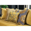 Viscontti Gold/Gray Sofa, Gold - Winder Mattress & Furniture