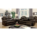 Listowel Brown Love Seat - Winder Mattress & Furniture