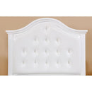 OLIVIA White Full & Twin Bed - Winder Mattress & Furniture