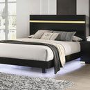 Lillestrom Bed Black