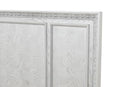Stella Mia E.King & Queen Bed White & White