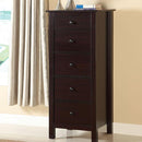 Launces Espresso Storage Chest - Winder Mattress & Furniture