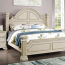 Pamphilos 4 & 5 Piece Queen Bedroom Set Gray & White - Winder Mattress & Furniture