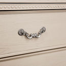 Pamphilos 4 & 5 Piece Queen Bedroom Set Gray & White