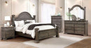 Pamphilos 4 & 5 Piece Queen Bedroom Set Gray & White - Winder Mattress & Furniture