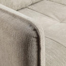 LYNDA Sofa w/ Pillows, Light Gray - Winder Mattress & Furniture