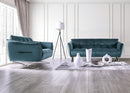 Civellutino Sofa Teal - Winder Mattress & Furniture