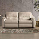 ALTAMURA Power Loveseat, Gray & Beige - Winder Mattress & Furniture