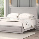 Crowthorne Bed White & Grey