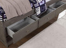 TIBALT Twin DayBed w/ Trundle, Dark Gray - Winder Mattress & Furniture