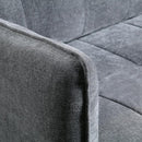 LYNDA Sofa w/ Pillows, Dark Gray - Winder Mattress & Furniture