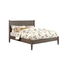 Lennart Gray Cal.King, E.king, & Queen Bed - Winder Mattress & Furniture