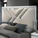 Emmeline 4 & 5 Piece Queen Bedroom Set Gray & White - Winder Mattress & Furniture