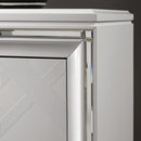 EMMELINE Night Stand w/ USB, White - Winder Mattress & Furniture