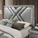 Emmeline 4 & 5 Piece Queen Bedroom Set Gray & White - Winder Mattress & Furniture