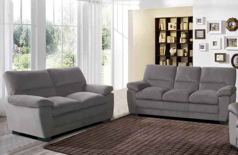 Galaxy Home Maxx Loveseat in Gray GHF-808857917348 - Winder Mattress & Furniture