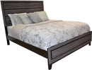 Galaxy Home Sierra Full Panel Bed in Foil Grey GHF-808857588913 - Winder Mattress & Furniture