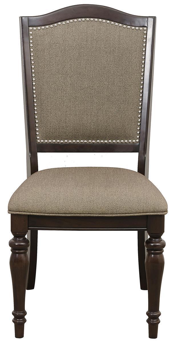 Homelegance Marston Side Chair in Dark Cherry (Set of 2) 2615DCS