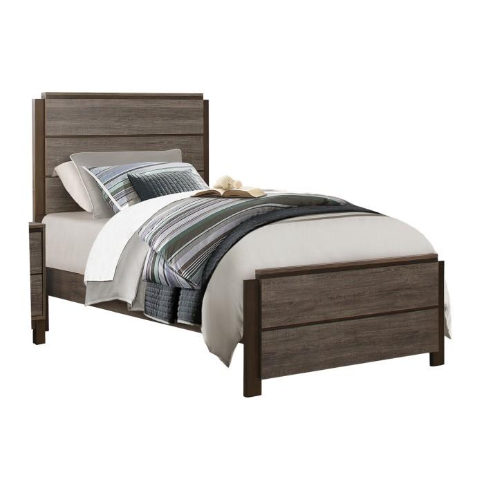 Homelegance Vestavia Twin Bed in Gray 1936T-1 image