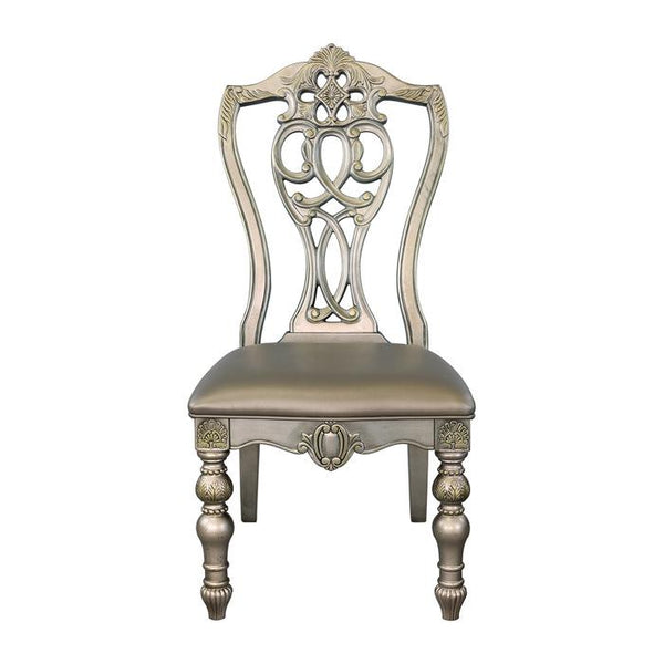 Homelegance Catalonia Side Chair in Platinum Gold (Set of 2) image