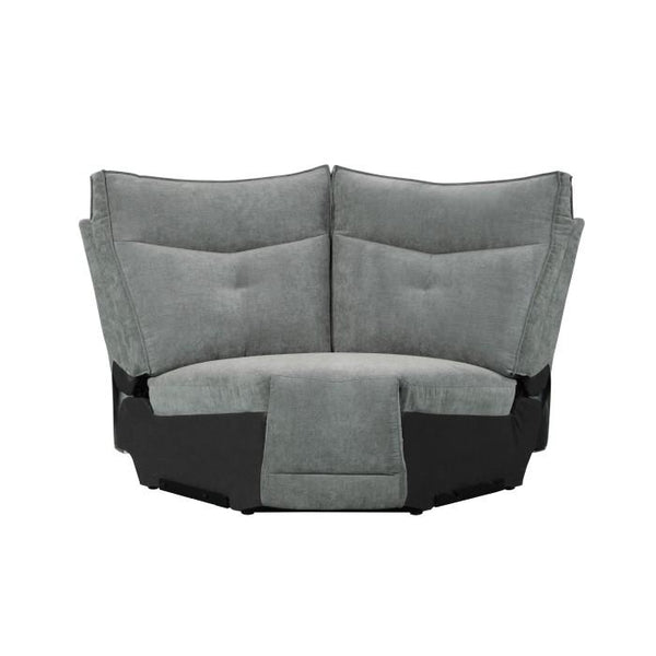 Homelegance Furniture Tesoro Corner Seat in Dark Gray 9509DG-CR image