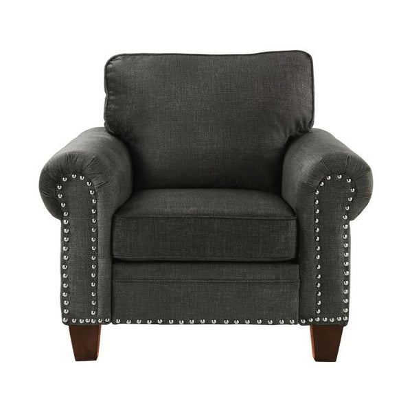 Homelegance Furniture Cornelia Chair in Dark Gray 8216DG-1 image