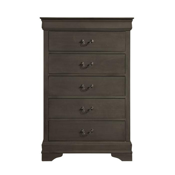 Homelegance Mayville 5 Drawer Chest in Gray 2147SG-9 image