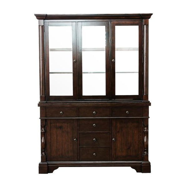 Homelegance Yates Buffet and Hutch in Dark Oak 5167-50* image