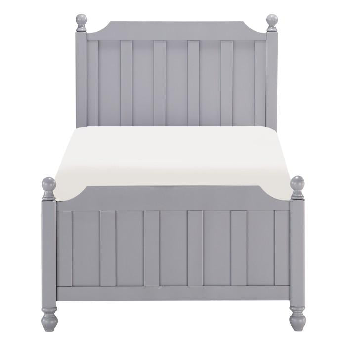 Wellsummer Twin Panel Bed in Gray 1803GYT-1* image