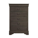 Mayville 5 Drawer Chest in Gray 2147SG-9